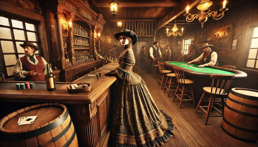 Wild West gambling 