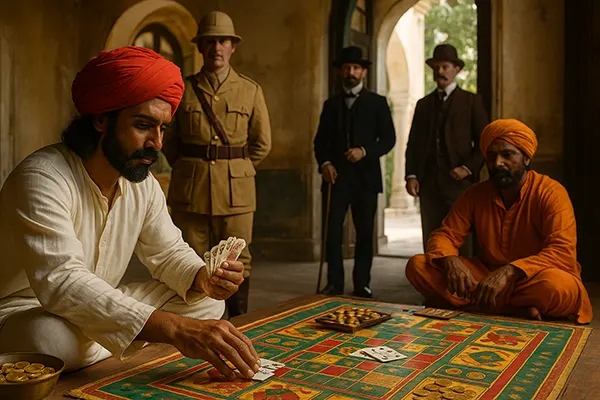 Jogo tradicional com cartas