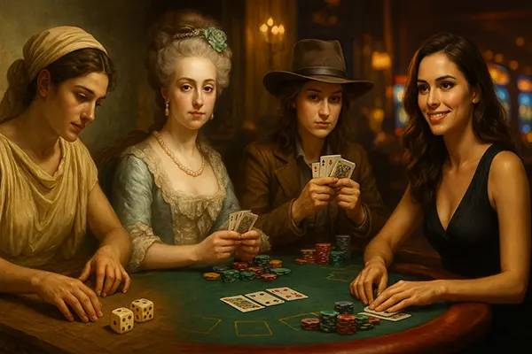 Weibliche Glücksspielgeschichte