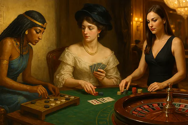 Weibliche Glücksspielgeschichte