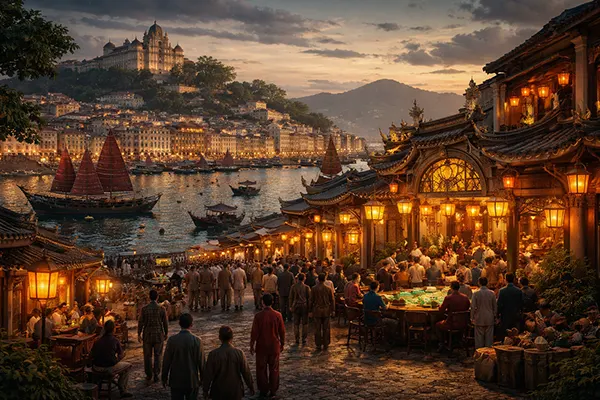 Historic Macau streets