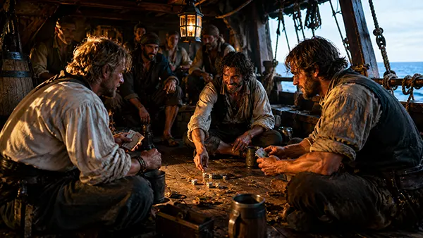 Pirate gambling game